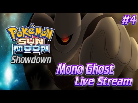 Pokémon Showdown Monotype Live Stream! Mono-Ghost #4
