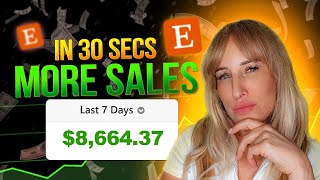 Easy Hack To Skyrocket Your Etsy Sales in 30 seconds (NO PINTEREST - NO ADS)