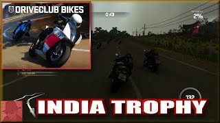 DriveClub - Bikes - India Trophy - with Commentary !!