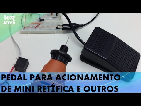 Video - Pedal Elétrico / Interruptor de Pedal 220V 10A NA/NF