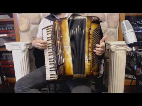 BELTPREIVHMG - Molten Gold Beltuna Prestige IV Piano Accordion LMMH 41 120 $11999
