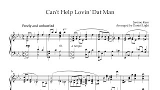 Can&#39;t Help Lovin&#39; Dat Man (Arranged by Daniel Light)