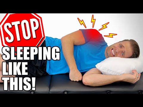 Sleep Better TONIGHT! How To Sleep With Shoulder Pain Video