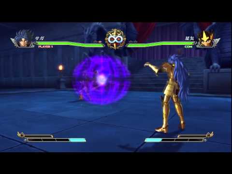 Saint Seiya Brave Soldiers - Gemini Saga vs Sagittarius Seiya