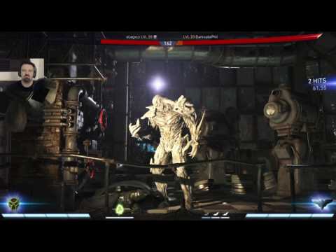 Injustice 2 1st MP gameplay pt81 - Batman vs. Swamp Thing (final, thoughts on 1st MP)