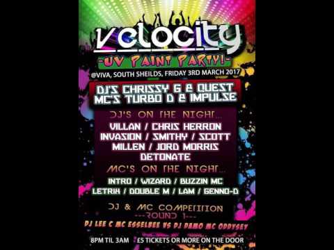 Chris Herron Mc Lam @ Velocity UV Party 3.3.2017