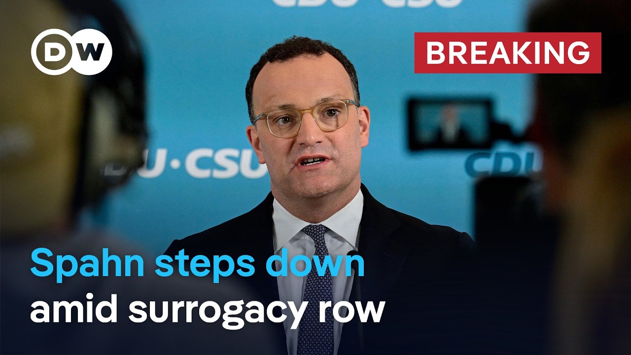 German CDU politician Jens Spahn resigns over surrogacy policy clash