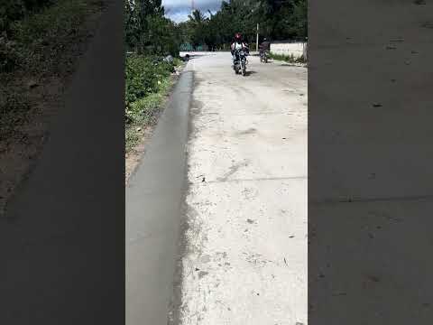 Inicio de construcción de hombros Mej. Calle Pav. Hidra. La Bendición Santa Ana Peten