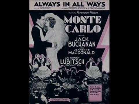 "Always In All Ways" (1930) Jeanette MacDonald