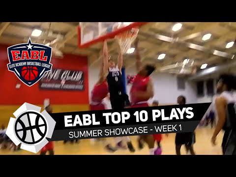 Louis Sullivan serves up monster dunk! EABL Summer Showcase Top 10 Plays - Week 1