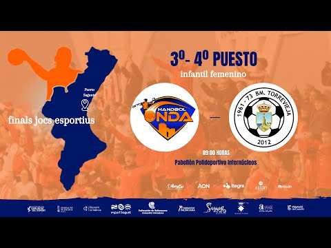 📺🏆 FINALS JOCS ESPORTIUS - IF 3/4 | Redi Handbol Onda 🆚 CBM Mare Nostrum Torrevieja