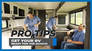 Are you ready for spring? How to De-Winterize your RV.