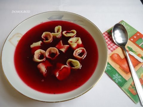 Red borscht step by step