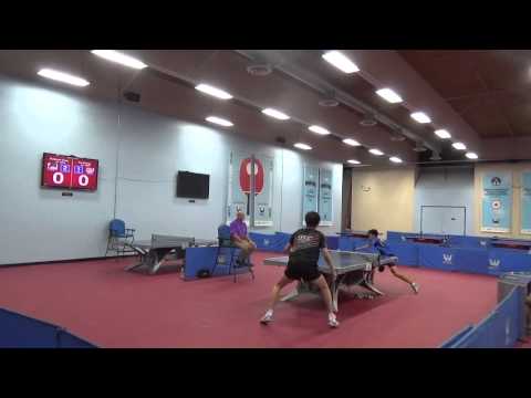 Westchester Table Tennis Center August 2015 Open Singles Finals - Ruichao Chen vs Kai Zhang