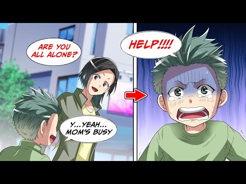 A 5-year-old boy cries for help in his bare feet... When I found out why... [Manga Dub]
