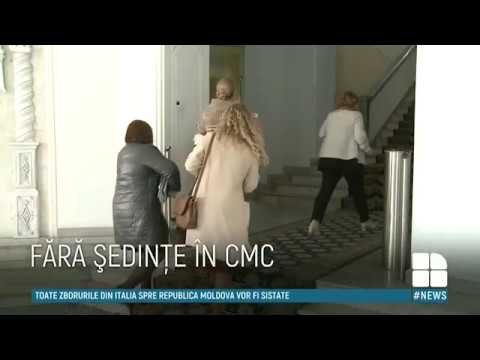 Coronavirus în Moldova. Şedinţele CMC, amânate pe o perioadă nedeterminată