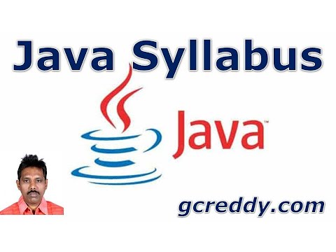 Java Tutorial For Beginners – Syllabus