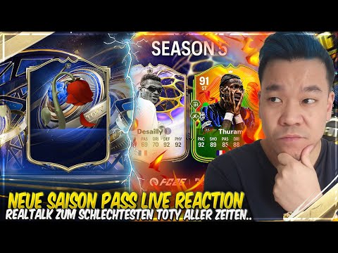 NEUEN SAISON PASS LIVE REACTION + REALTALK WARUM DIESES TOTY DAS SCHLECHTESTE ALLER ZEITEN IST 🥀