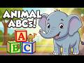 ABC Song With Zoo Animals Educational Animal Alphabet
