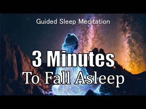 Guided Sleep Meditation: Fall Asleep In Under 3 Minutes, Floating On Clouds Guided Meditation