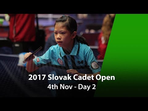2017 Slovak Cadet Open, ITTF Junior Circuit - Day 2