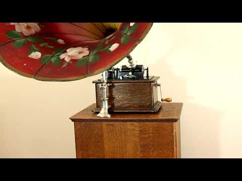 Country, "The Wreck Of The (Airship) Shenandoah" Vernon Dalhart, Edison Blue Amberol cylinder 5078