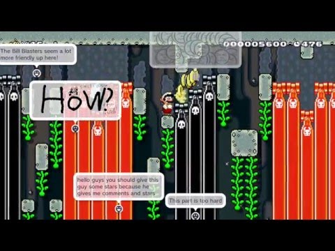 Bullet Bill's Final Crusher: Beating Super Mario Maker's Requested Levels!
