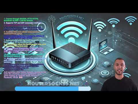 Part 1: Router connects to a proxy and broadcasts to WiFi + LAN