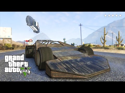 Ramp Buggy vs Police ESCAPE 5 STAR in GTA 5