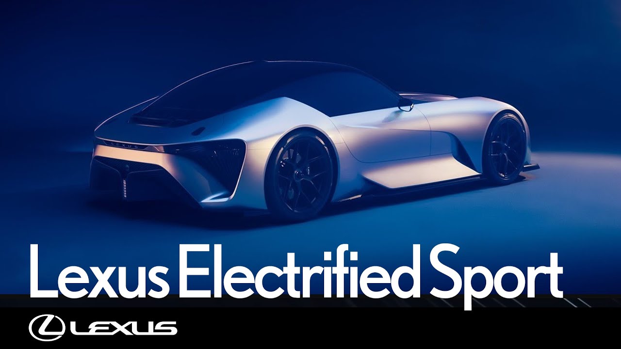 Lexus Electrified Sport concept 'unboxing'_Monterey