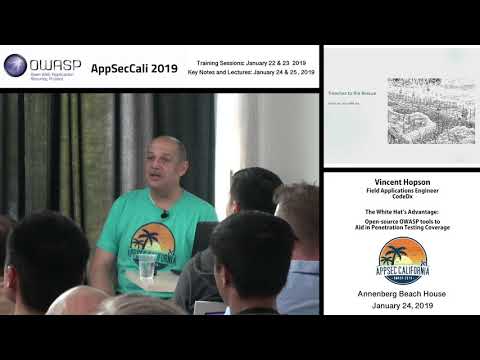 AppSecCali 2019 - Open-source OWASP tools to aid in penetration testing coverage