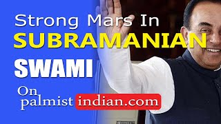 Sign in Palmistry to be Warrior Coolness Calmness Courage | Subramanian Swamy | Palmistry Reading