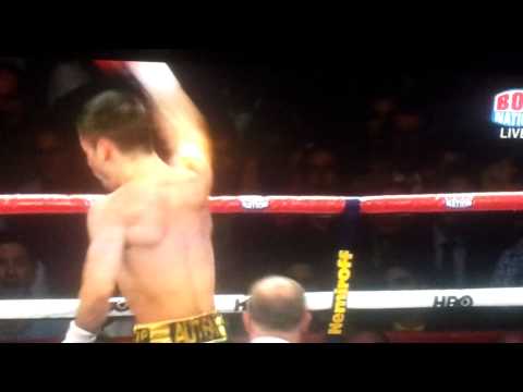 Stephen Swifty Smith v Gary Buckland ko finish.