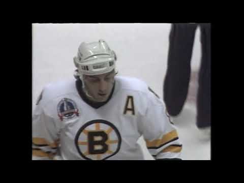NHL. Stanley Cup final. May 15, 1990. Boston Bruins-Edmonton Oilers. Game 1.