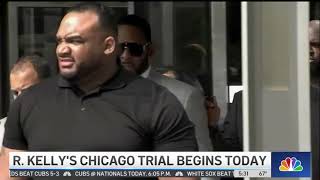 R. KELLY CHICAGO TRIAL LATEST MONDAY