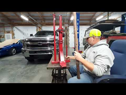 harbor freight manual tire changer mods