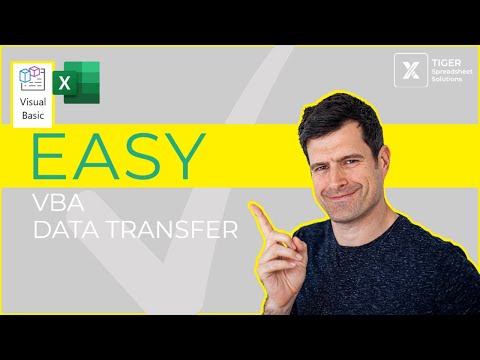 Learn The Easy Way To Transfer Data With Excel VBA In Around 5 Minutes! (WITH DOWNLOAD FILES)