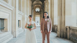 結婚しました | パリの結婚式の様子をお見せします | フランスウェディング | パリ前撮り