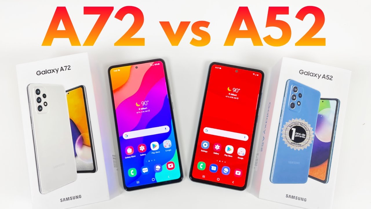 Samsung Galaxy A72 vs Samsung Galaxy A52 - Who Will Win?