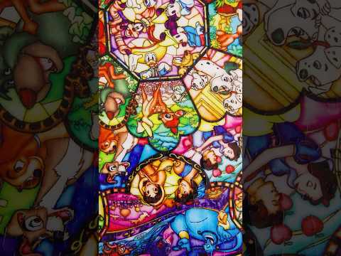 ステンドアートジグソー1000ピース】 オールスター ステンドグラス