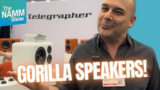 Video thumbnail for Telegrapher Gorilla, Fox and Elephant Powered Speakers | Studio Monitors | NAMM 2024 First Look by ecoustics