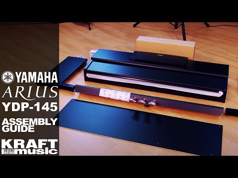 Yamaha YDP-145 Arius 88-Key Digital Piano 2022 - Present - Black image 3