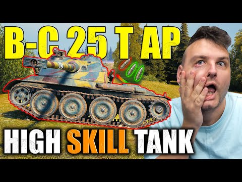 B-C 25 t AP: So Hard Tank to Play With! | World of Tanks