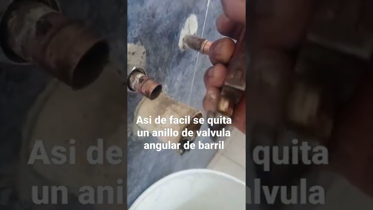 Watch cómo quitar fácilmente una válvula angular de barril Now cómo quitar fácilmente una válvula angular de barril