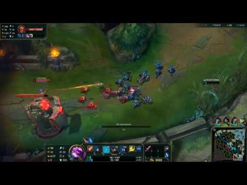 League of Legends. Tristana-Orianna vs Caitlyn-Lux