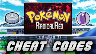 Pokemon Radical Red Cheat Codes | All Shards | Bottle Cap | All G Max Stones!