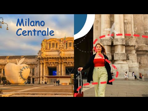 Most beautiful central station in Italy - Milano Centrale