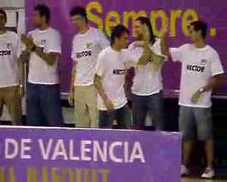 Homenaje al Gandia Basquet