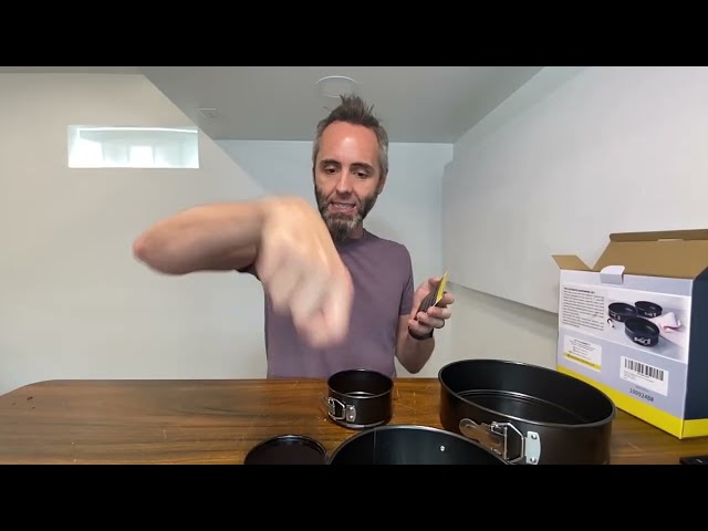 Best Springform Pan Set for Perfect Baking - alternate angle