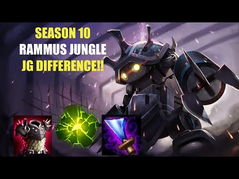 HOW TO PLAY RAMMUS JUNGLE, SEASON 10  RAMMUS GUIDE AND BUILD